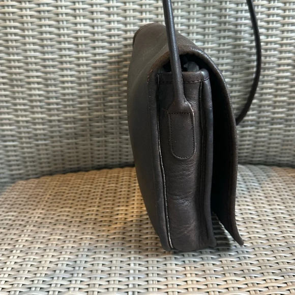 Vintage Coach cocoa compact pouch - Picture 3 of 9